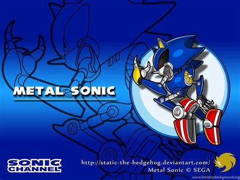 Metal Sonic Wallpapers By Nonamepje On Deviantart Desktop Background