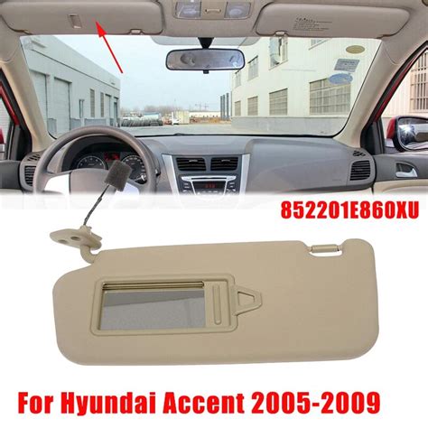 New For Hyundai Accent Sun Visor Stickhealthcare Co Uk