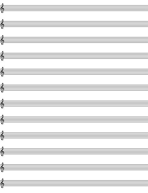 blanksheetmusic blank piano sheet  template