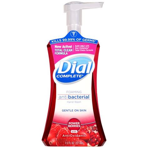 Dial Complete Antibacterial Foaming Hand Wash Power Berries 75 Fl Oz
