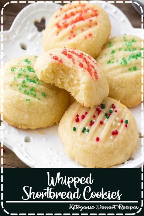 Whipped Shortbread Cookies Allice White