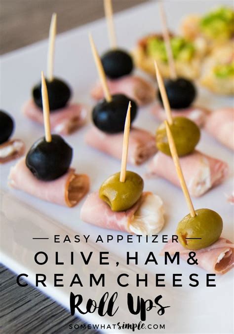 Ham And Cream Cheese Roll Up Appetizer Somewhat Simple Recipe