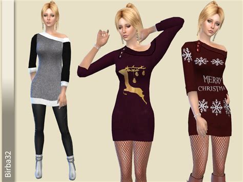 40 Sims 4 Christmas Cc Dresses For Your Holiday Party
