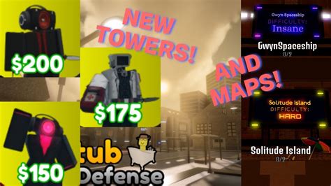 Bathtub Tower Defense Had A Update Bathtub Tower Defense Roblox Youtube
