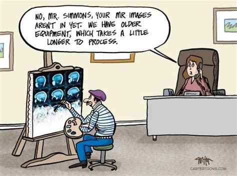 Radiology Comic The First Mr Images Diagnostic Imaging Radiology