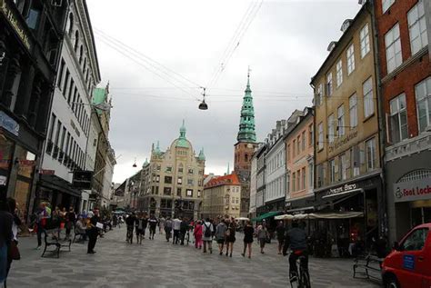 Strøget En Copenhague La Calle Peatonal Más Larga Del Mundo