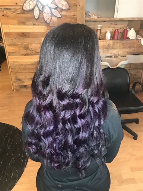 dark brown to joico orchid ombré hair joico curly hairstyles ombre hair orchids dark brown