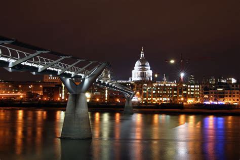 English For Urban Planners Millennium Bridge London Uk