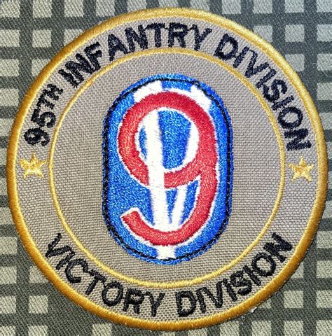 Us Army 95th Infantry Division Victory Division Patch 3 Decal