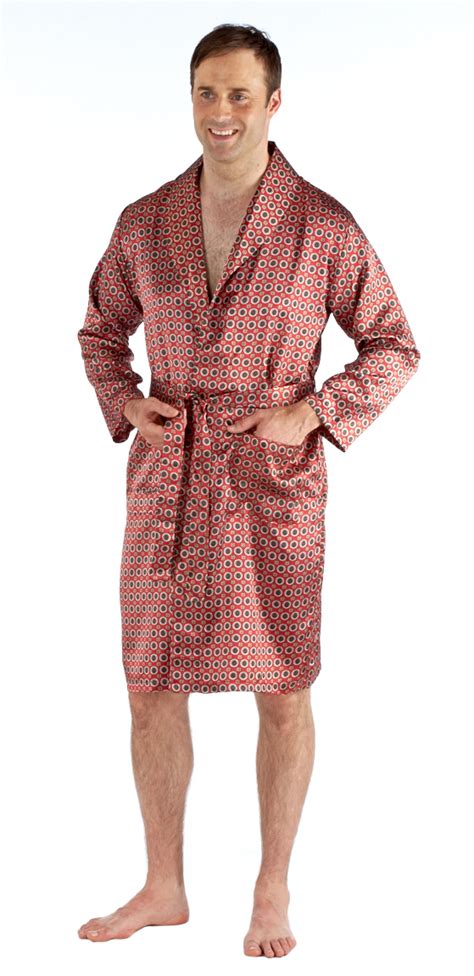 Harvey James Mens Satin Lightweight Summer Wrap Dressing Gown Bath Robe