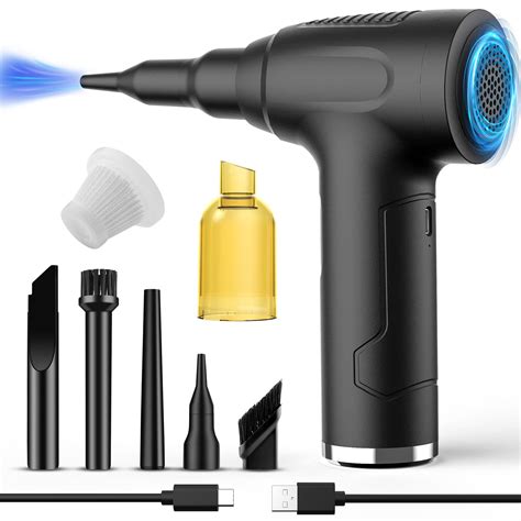 Buy Compressed Air Duster 4 In 1 Cordless Dust Blower With 6000mah