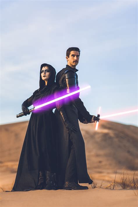 A Cosplay Star Wars Revenge Of The Sith Engagement Shoot