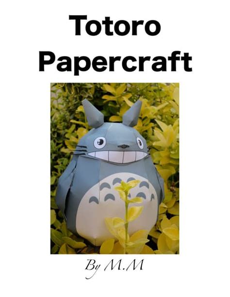 Totoro Papercraft Pdf