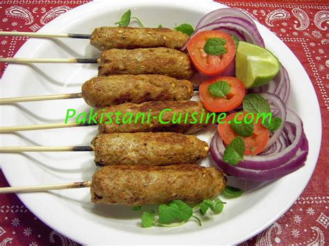 Chicken Seekh Kabab Pakistani Cuisine