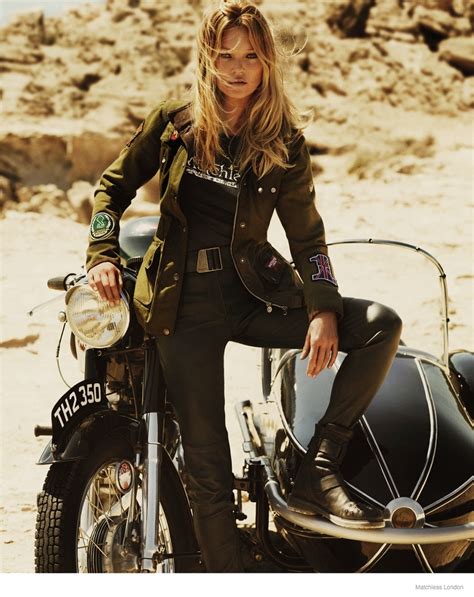 Kate Moss In Biker Jackets For Matchless London S Fall Ads Fashion Gone Rogue