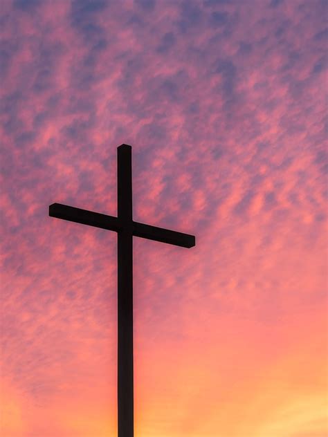 Cross Picture Free Photo Cross Sky Clouds Sunset Dusk Image On 