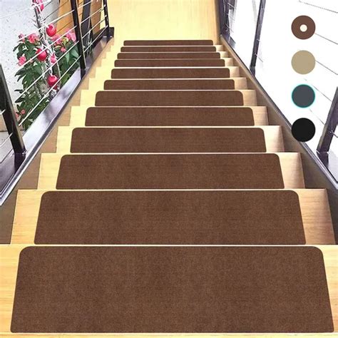 Stair Treads For Wooden Steps Indoor Stair Treads Rugs Brown X