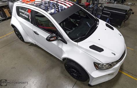 This Chevy Sonic Rally Car Rocks Ls3 V8 And Awd Chevy Sonic Rally