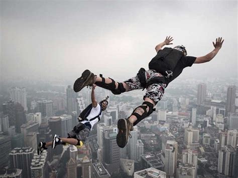 Three Men In Viral Video Of One World Trade Base Jump Were Just