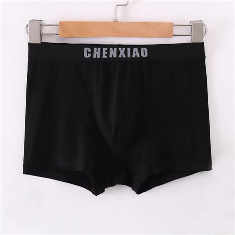 fashionable simple men s boxer pants summer breathable sweat absorbent and quick drying thin
