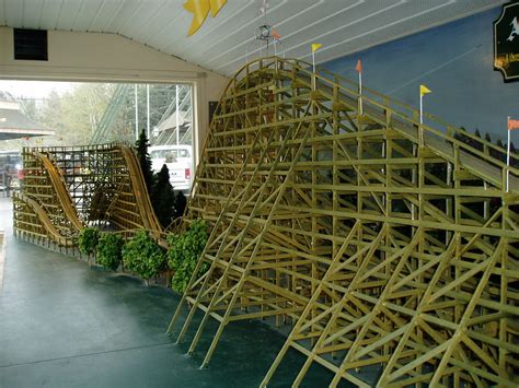 What are some amusement parks in arizona? Scale Model of Phoenix Roller Coaster 01 | Andrew Rhoads ...