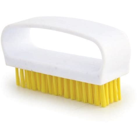 Yellow Nail Brush Colour Coded Food Hygiene Hand Cleaning Nail Scrubbi