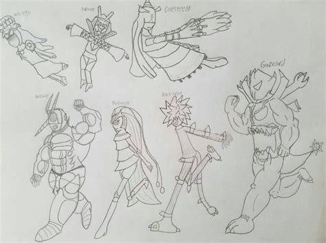These pokemon coloring pages to print are suitable for kids between 4 and 9 years of age. Gijinka Ultra Beasts by SonicBoomJester | Beast, Coloring ...