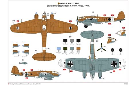 Heinkel He 111 H 6 By Airfix Models