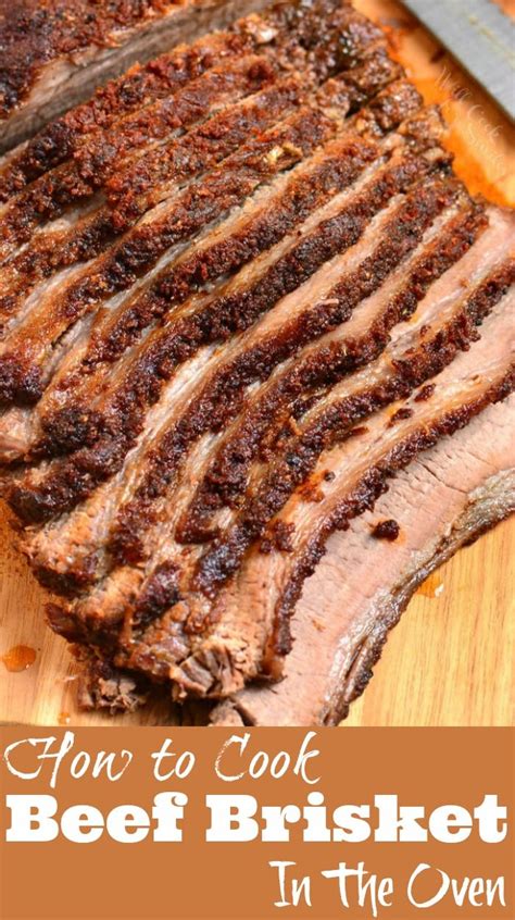 I used a 4 pound brisket, and it took just over 2 hours to cook to 125 in a 375 degree oven. Beef Brisket Cooked In The Oven. Juicy beef brisket is ...