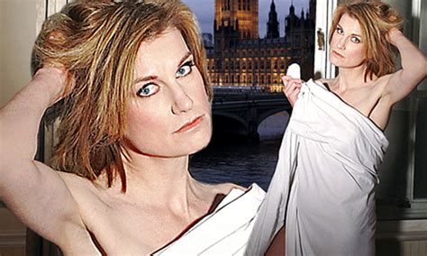 Sally Bercow Posing In A Sheet Reveals Speaker Husband John S Bedroom Secrets Daily Mail Online