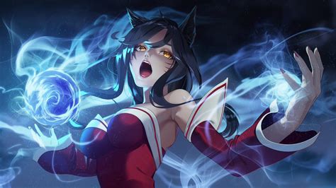 ahri league of legends wallpapers top free ahri league of legends backgrounds wallpaperaccess