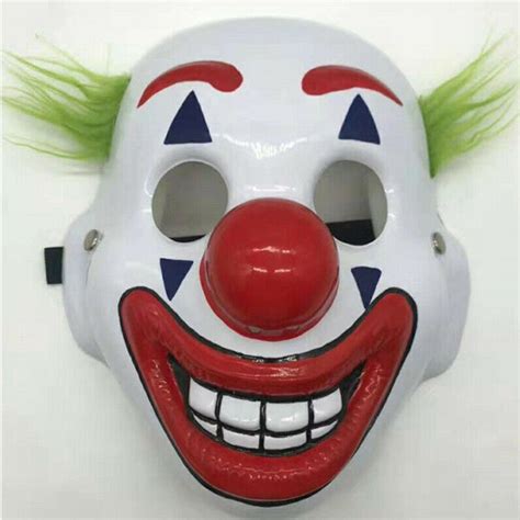 2020 Dc Movie Joker Arthur Fleck Cosplay Mask Clown Masquerade