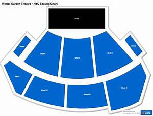 Winter Garden Theatre Nyc Seating Chart Rateyourseats Com