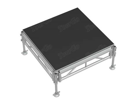 Tourgo 4′ X 4′ Cheap Aluminum Alloy Stage With Black Portable Stage