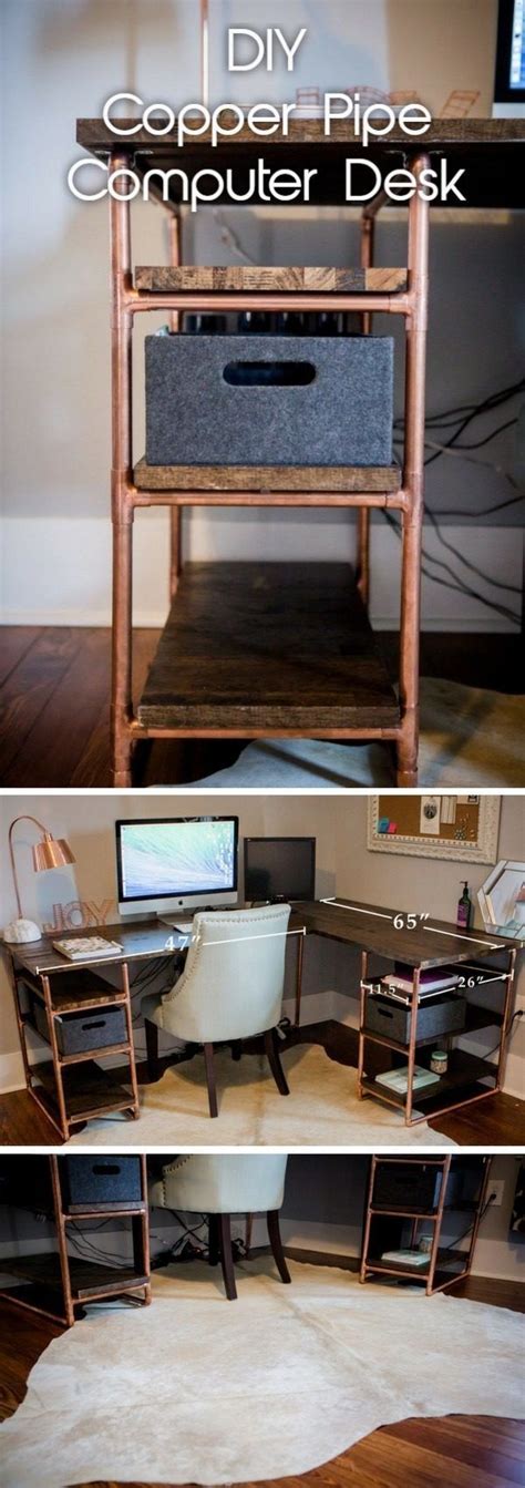 Dazu garantieren sie eine besonders einfache reinigung. Großartige einfache DIY Desk-Ideen und -Designs mit ...