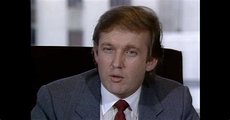 Trump In The 80s And 90s Less Brash More Humble Cbs News