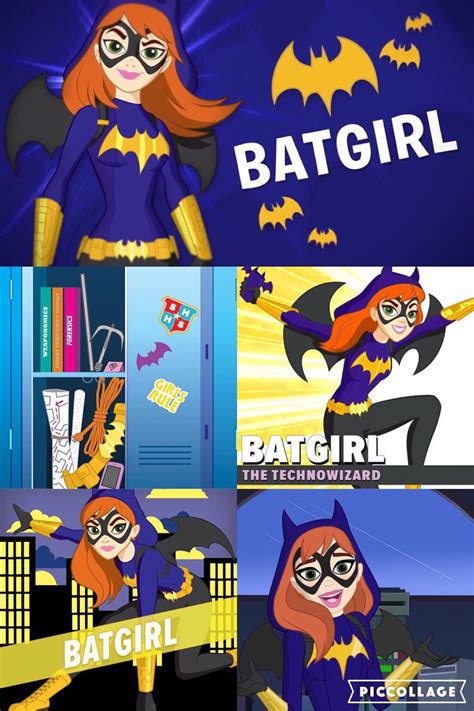 This is a crossover au of rise of the tmnt and dc superhero girls. Batgirl Collage #BatGirl #DCSuperheroGirls | Dc super hero ...