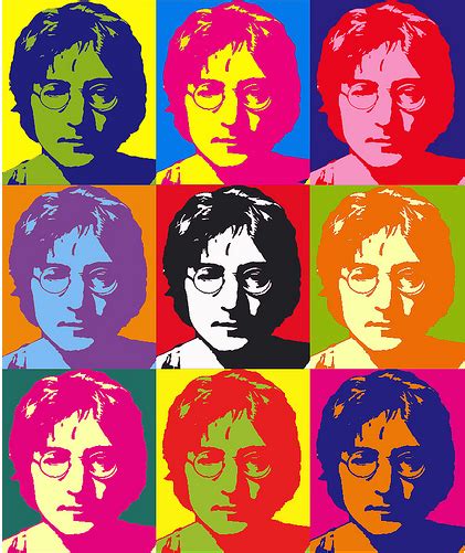 John Lennon Pop Art Andy Warhol Pop Art Andy Warhol Poster Andy