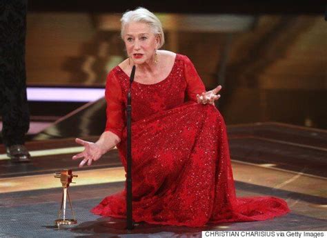 Helen Mirren Suffers Technical Mishap At German Awards Ceremony Forcing Her To Deliver