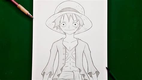 How To Draw Luffy Luffy Full Body Step By Step One Piece Easy YouTube