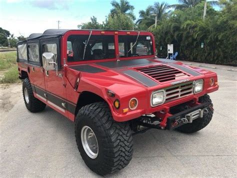 1968 Hummer H1 43000 Miles Red Automatic Classic Hummer H1 1968 For Sale