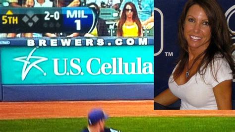 Found Brewers Girl Is Front Row Amy Williams And She S Enjoying Getting To Know Deadspin S