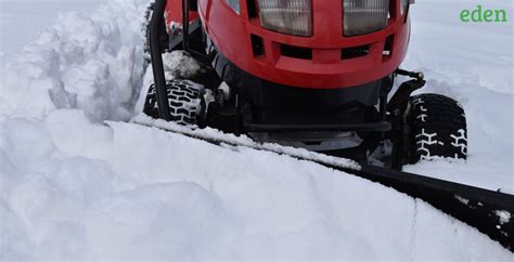 Top Garden Tractors For Snow Plows Eden Lawn Care And Snow Removal