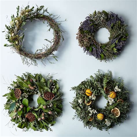 Seasonal Wreath Subscription | Seasonal wreaths, Wreaths, Herb wreath