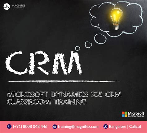 Microsoft Dynamics 365 Crm Training Online Training Classroom Training