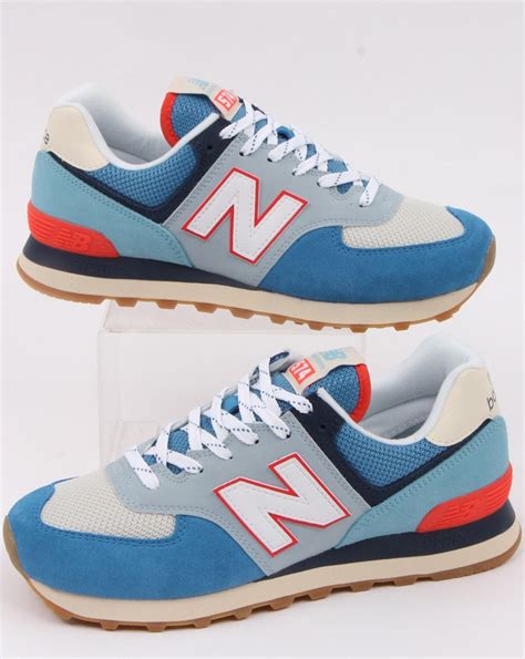 New Balance 574 Trainers Blue New Balance At 80s Casual Classics