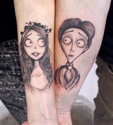 Pingl Par Tracey Wilson Sur Corpse Bride Tattoo En Tim Burton