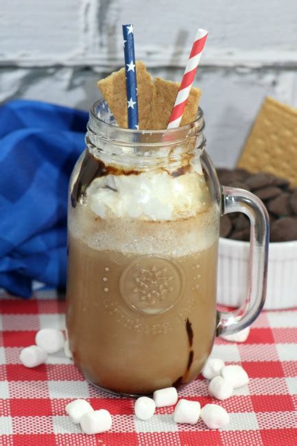 Smores Frappuccino Copycat Starbucks Recipe Blended Coffee Drink