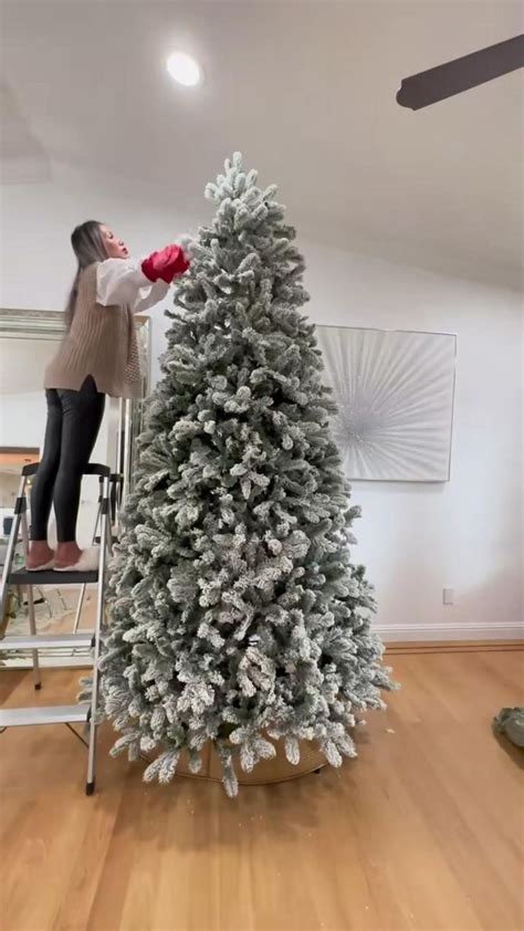 Unboxing Our 9 Ft King Flock Christmas Tree From Kingofchristmas