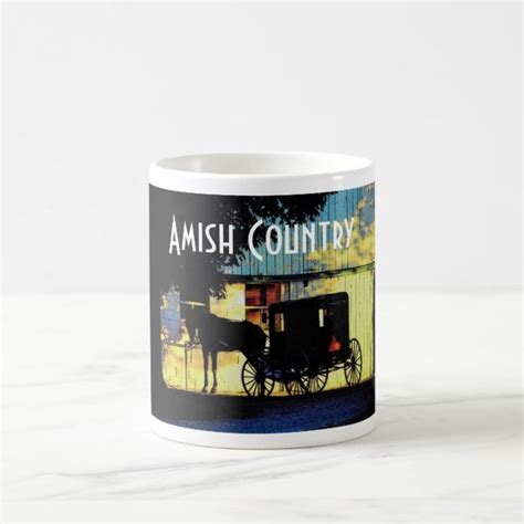 Amish Country Mug | Zazzle.com in 2019 | Amish country ...
